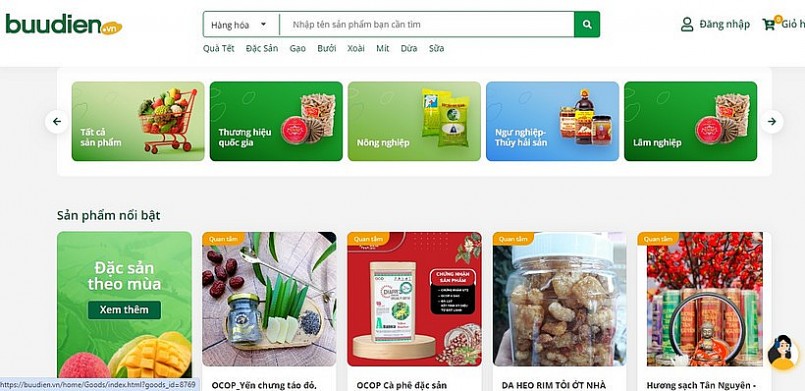Thương mại điện tử – bệ phóng đưa sản phẩm OCOP vươn tầm quốc tế Thương mại điện tử – bệ phóng đưa sản phẩm OCOP vươn tầm quốc tế