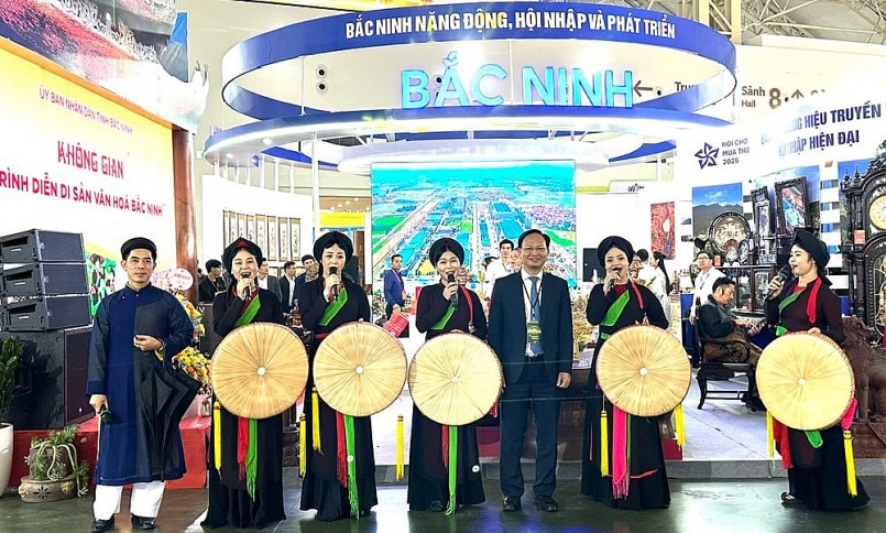 Lan tỏa giá trị sản phẩm OCOP Bắc Ninh tại Hội chợ mùa Thu 2025 Lan tỏa giá trị sản phẩm OCOP Bắc Ninh tại Hội chợ mùa Thu 2025