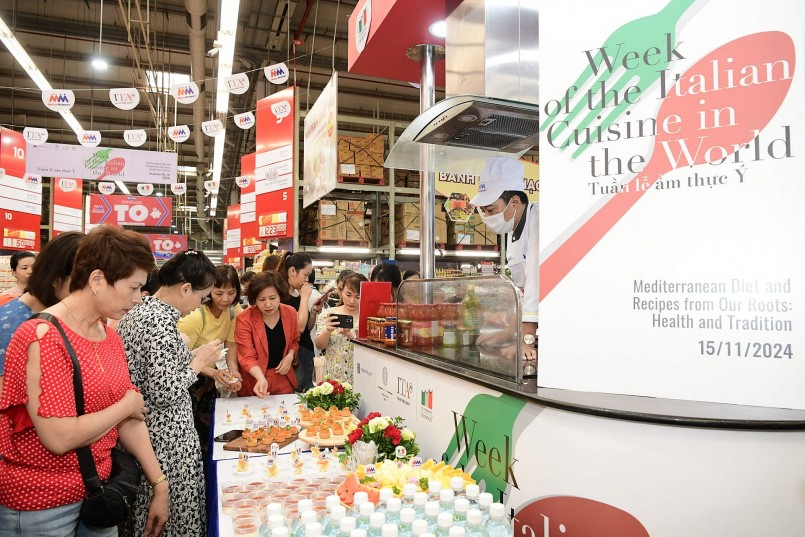 Nhiều hoạt động đặc sắc trong Tuần lễ ẩm thực Italia tại Việt Nam Nhiều hoạt động đặc sắc trong Tuần lễ ẩm thực Italia tại Việt Nam