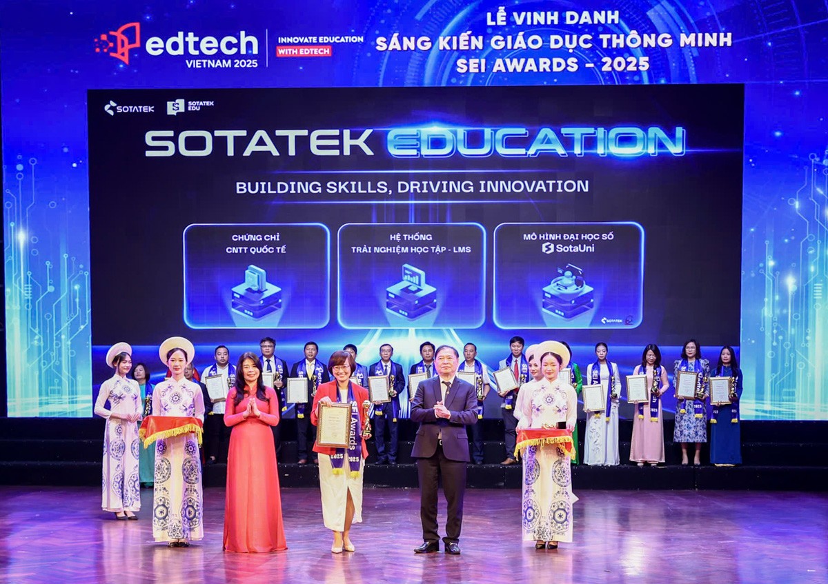 Vinh danh “Sáng kiến giáo dục thông minh – SEI Awards” lần thứ III, năm 2025 Vinh danh “Sáng kiến giáo dục thông minh – SEI Awards” lần thứ III, năm 2025