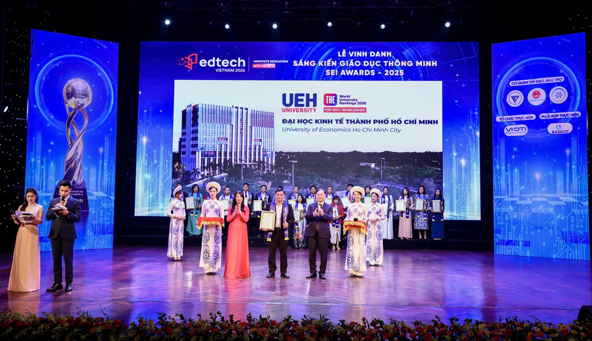 Vinh danh “Sáng kiến giáo dục thông minh – SEI Awards” lần thứ III, năm 2025 Vinh danh “Sáng kiến giáo dục thông minh – SEI Awards” lần thứ III, năm 2025