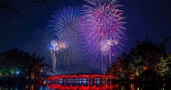 Hà Nội chốt 5 điểm bắn pháo hoa chào Tết Dương lịch 2026