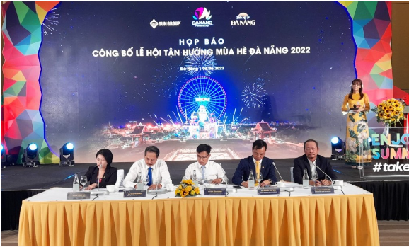 Sở Du lịch Đà Nẵng phối hợp cùng Tập đoàn Sun Group tổ chức họp báo, chính thức công bố chuỗi chương trình Lễ hội tận hưởng mùa hè Đà Nẵng