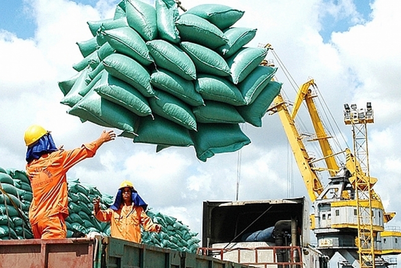 Giá gạo Việt Nam vượt Thái Lan và Ấn Độ trong tháng 6