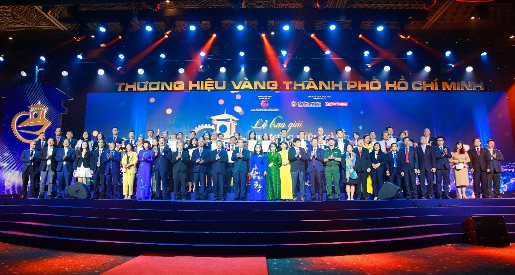 Giải thưởng “Thương hiệu vàng Tp.HCM 2021” do Sở Công Thương TP HCM cùng Tạp chí Kinh tế Sài Gòn tổ chức dưới sự chỉ đạo cùa UBND TP.HCM