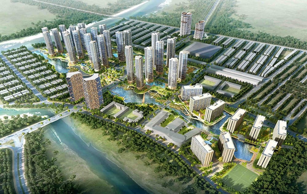 Phối cảnh dự án Khu đô thị Sài Gòn Bình An