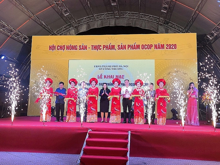 Hơn 120 gian hàng tham gia Hội chợ OCOP tại Hà Nội