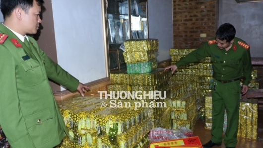 Hà Tĩnh: Làm giả nhãn hiệu Trà xanh Tân Cương Thái Nguyên để tuồn ra thị trường