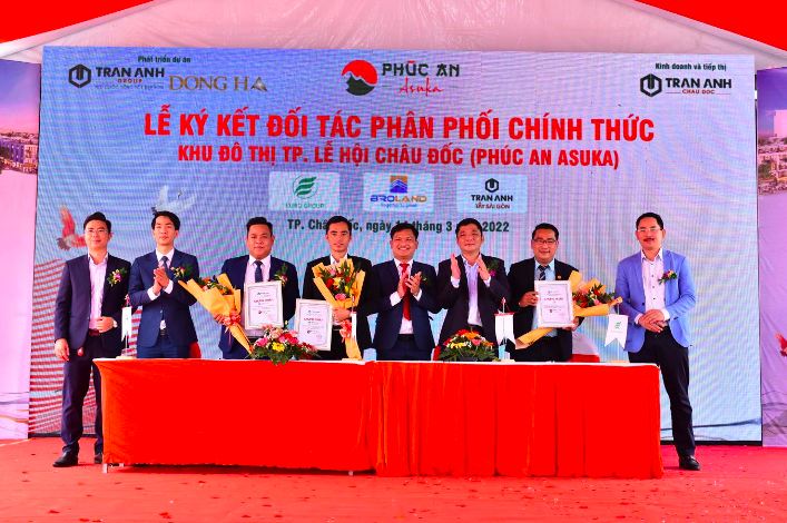 Trần Anh Group khởi công dự án KĐT Phúc An Asuka tại Châu Đốc