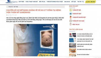 Tử vong sau khi hút mỡ bụng ở BVTM GangWhoo: Công nghệ hút mỡ bụng 4.0...
